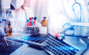 an abstract image illustrating the concept of health sciences